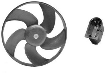 Ventilador VAN WEZEL (4028745), refrigeración del motor para PEUGEOT - Imagen 1 de 1