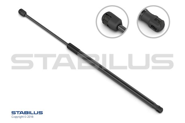 Stabilus (968221) tailgate damper, gas spring/damper trunk for Citroen - Picture 1 of 1